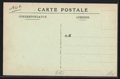 AK Les Grandes Chapelles, Route d`Arcis