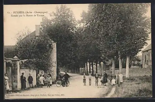 AK Buxeuil, Entrée par la Route de Troyes