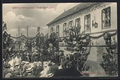 AK Méry-sur-Seine, Cercle Post-Scolaire