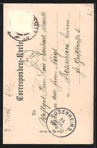 AK Hall, Pfarrkirche und oberer Stadtplatz