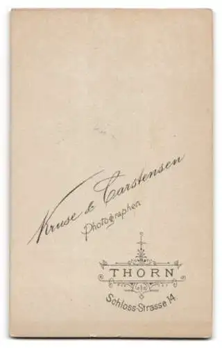 Fotografie Kruse & Carstensen, Thorn, Schloss-Strasse 14, Porträt eines Paares