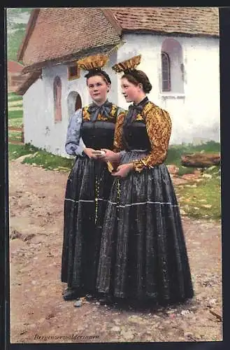AK Bregenzerwälderinnen in Tracht