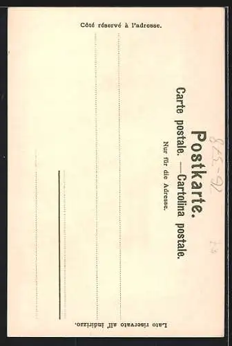 Künstler-AK Fritz Voellmy: Rheinfelden, Oberthorthurm, um 1900