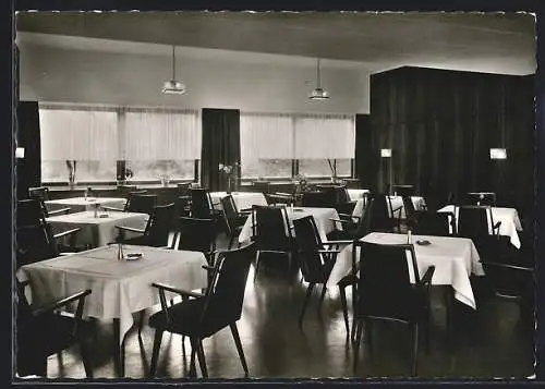 AK Bad Bramstedt /Holstein, Kurhotel Gutsmann, Innenansicht