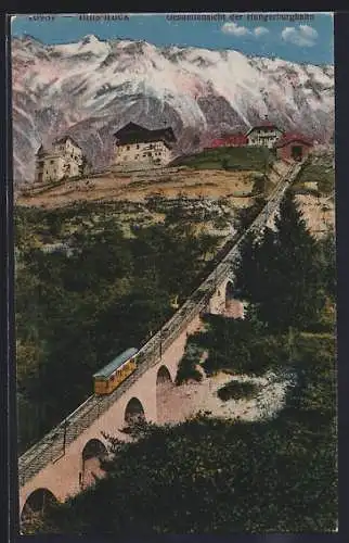 AK Innsbruck, Gesamtansicht der Hungerburgbahn