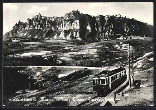 AK S. Marino, Monte Titano, Ferrovia Elettrica, Bergbahn