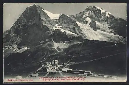 AK Jungfraubahn, Kleine Scheidegg, Eiger und Mönch
