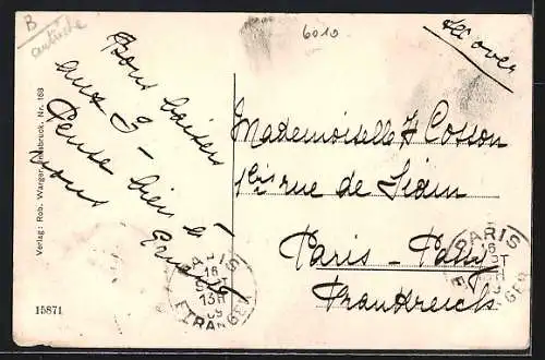 AK Innsbruck, Hungerburgbahn mit Mariabrunn