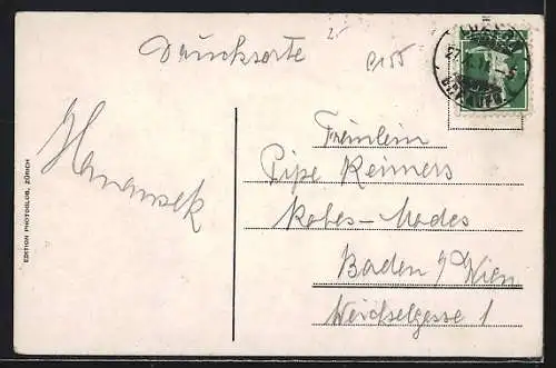 AK Rigibahn, Schnurtobelbrücke mit Pilatus