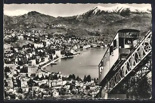 AK Lugano, Funicolare del Mte San-Salvatore, Bergbahn
