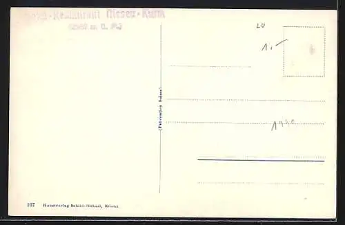 AK Hegernalp, Niesenbahn am Viadukt