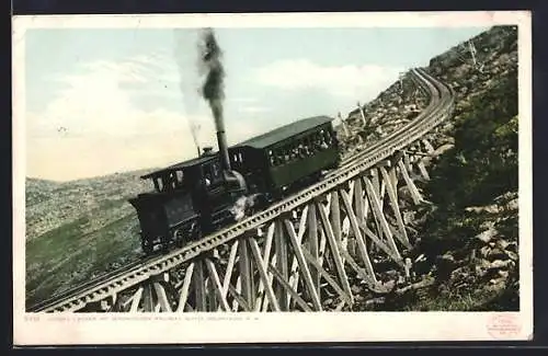 AK Mt. Washington Railway, Jacobs Ladder, Bergbahn