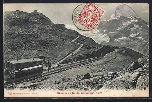 AK Chemin de fer du Gornergrat-Kulm, Bergbahn