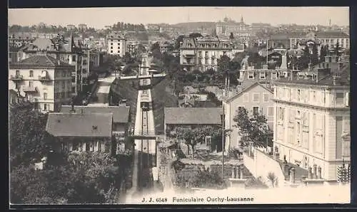 AK Ouchy-Lausanne, Funiculaire, Bergbahn