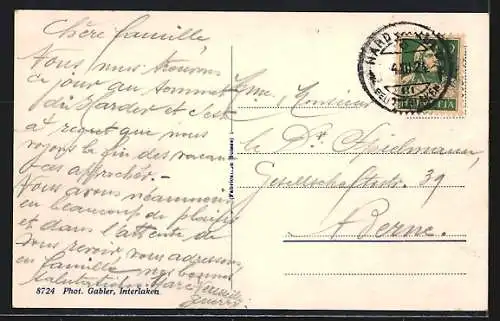 AK Interlaken, Harderbahn