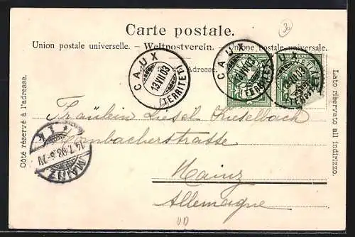 AK Chemin de fer des Rochers de Naye, Bergbahn