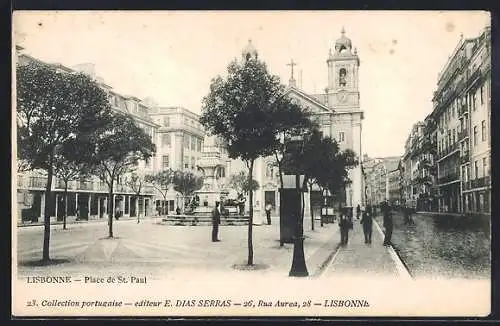 AK Lisbonne, Place de St. Paul