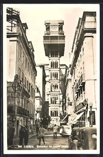 AK Lisboa, Elevador de Santa Justa, Aufzug