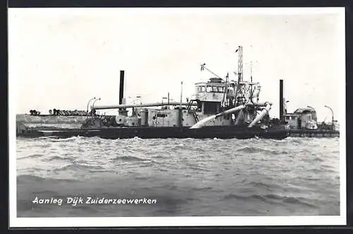 AK Harderwijk, Aanleg Dyk Zuiderzeewerken