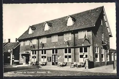 AK Gilze, Hotel de Kronen, Nieuwstraat 50