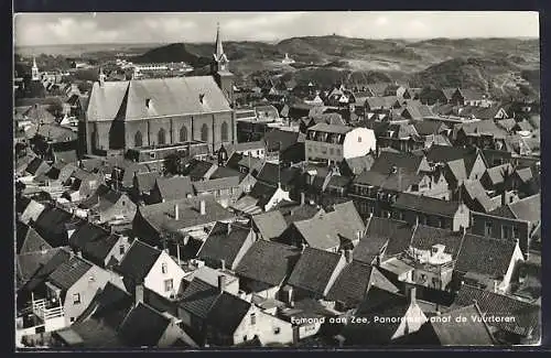 AK Egmond aan Zee, Panorama vanaf de Vuurtoren