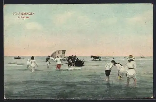 AK Scheveningen, In het bad