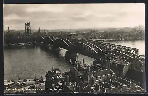 AK Rotterdam, Panorama vanaf `t Witte huis