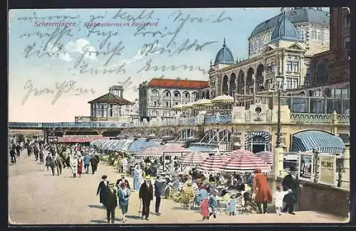 AK Scheveningen, Kurhausterras en Boulevard