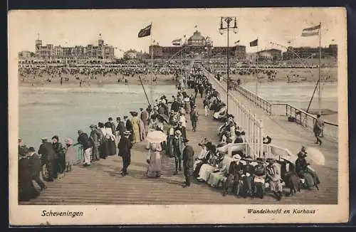 AK Scheveningen, Wandelhoofd en Kurhaus