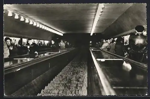 AK Rotterdam, Maastunnel, Roltrappen