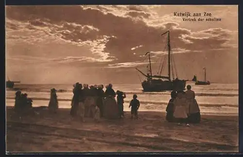 AK Katwijk aan Zee, Vetrek der schuiten