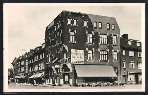AK Venlo, Hotel-Cafe-Restaurant Hollandia, Eig. Fa. Scheepers, Vleesstraat 73