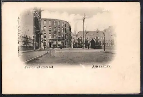 AK Amsterdam, Jan Luickenstraat, Panorama