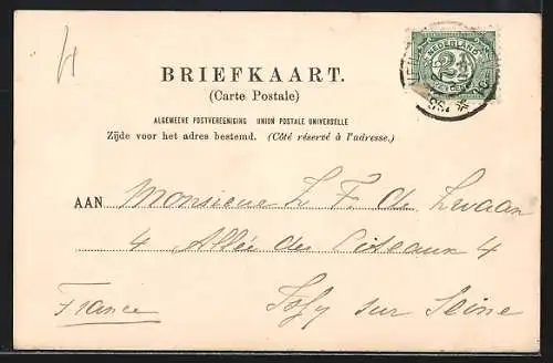 AK `s Gravenhage, Gedempte Veerkade