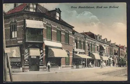 AK Hoek van Holland, Prins Hendrikstraat, Winkels