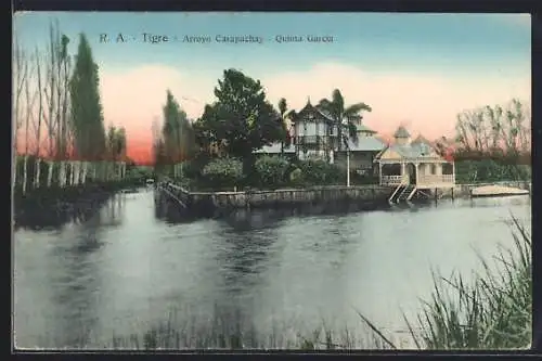 AK Tigre, Arroyo Carapachay, Quinta Garcia