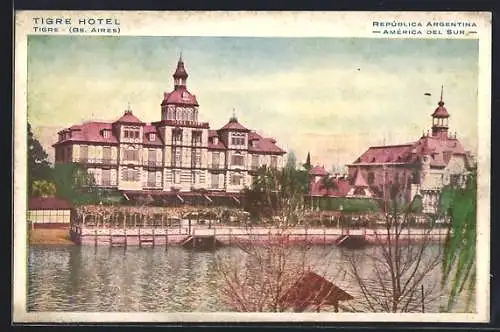 AK Buenos Aires-Tigre, View of the Tigre Hotel