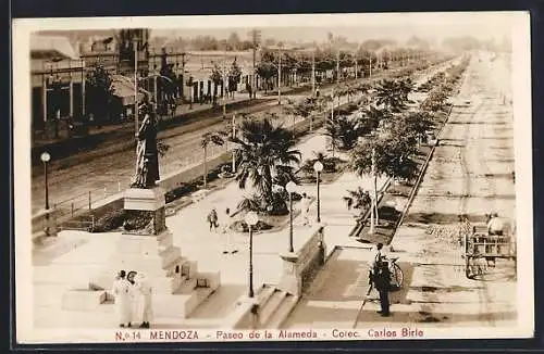 AK Mendoza, Paseo de la Alameda, Monumento