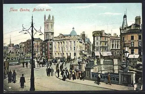 AK Bristol, Tram Centre, Strassenbahn