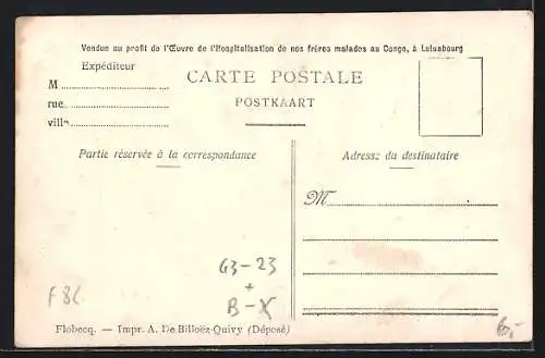 AK Bruxelles / Brüssel, Le Révérendissime Père Cambier, Missionar mit Gattin und 8 Kindern, 1910