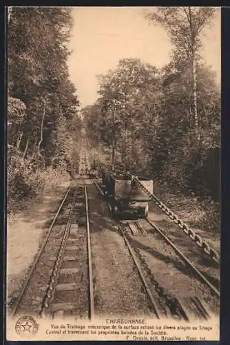 AK Charbonnage, Vue du Trainage mécanique