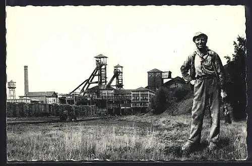 AK Pays-Noir, Kohlebergwerk, Bergmann