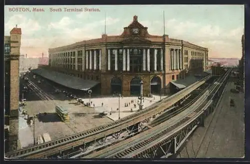 AK Boston, MA, South Terminal Station - Bahnhof