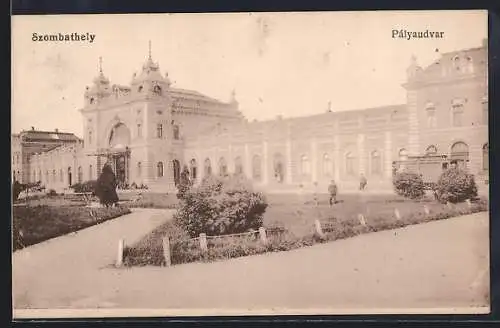 AK Szombathely, Pályaudvar, Bahnhof
