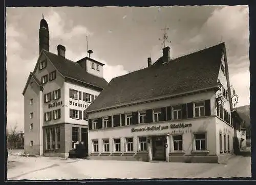 AK Spaichingen, Brauerei-Gasthof zum Waldhorn