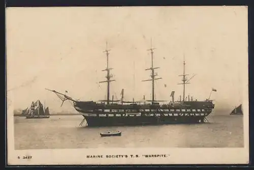 AK Marine Societys TS Warspite