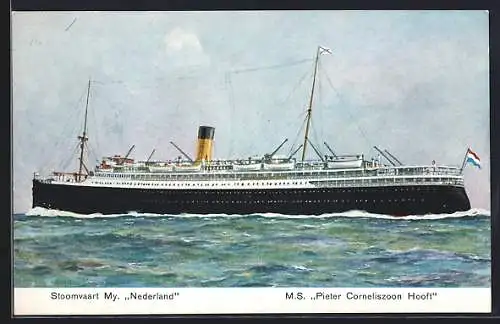 AK MS Pieter Corneliszoon Hooft in Fahrt