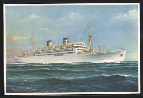 AK MS Italia auf hoher See