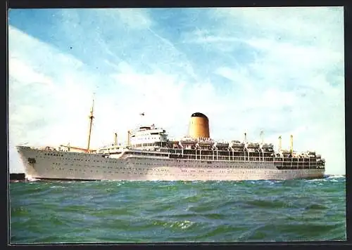 AK Passagierschiff SS Arcadia der P & O