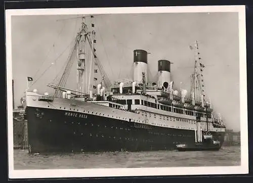 AK Passagierschiff M. S. Monte Rosa
